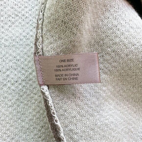 Look by M Open Front Cardigan Shawl - Picture 6 of 10